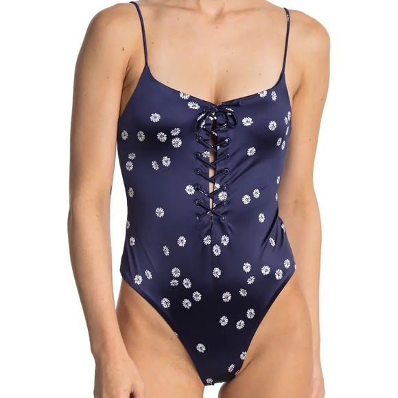 4th of July SALE! BOUND By Bond-Eye Australia Lace Up Me Daisy Print - Picture 2 of 7